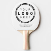 Logo für Unternehmen Tischtennis Schläger (Vorderseite)