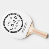 Logo für Unternehmen Tischtennis Schläger (Seitenansicht)