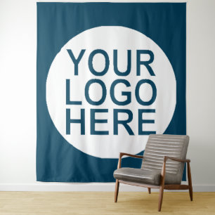 Logo für Unternehmen Wandteppich