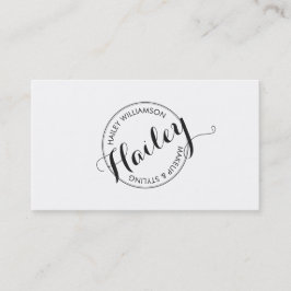 Logo für Vintage Briefmarke Visitenkarte