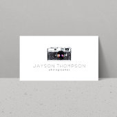 Logo für Vintage Fotografie-Illustration Visitenkarte