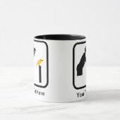 Logo für Vogelbeobachter/Vogelbeobachter Tasse (Zentrum)