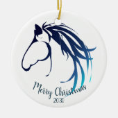 Logo für Weihnachts-Klassiker Keramik Ornament (Vorne)