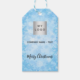 Logo für Weihnachtsschnee Geschenkanhänger