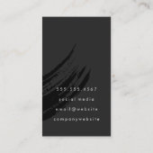 Logo für Wein und Wein Visitenkarte (Rückseite)