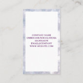 Logo für Weinglas-Trauben Visitenkarte (Rückseite)