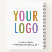 Logo für Werbe-Notebook-Unternehmen: kein Mindestw Notizblock (Rückseite)