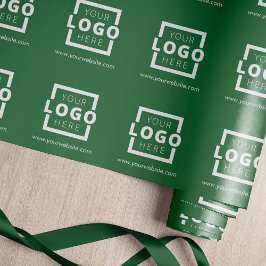 Logo für Werbeaktionen mit der Marke Green Geschenkpapier