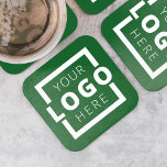 Logo für Werbeaktionen mit der Marke Green Rechteckiger Pappuntersetzer<br><div class="desc">Personalisieren Sie diesen Untersetzer einfach mit Ihrem Firmenlogo oder einem eigenen Bild. Sie können die Hintergrundfarbe so ändern, dass sie mit Ihrem Logo oder Ihren Firmenfarben übereinstimmt. Kundenspezifische Untersetzer mit Ihrem Firmenlogo eignen sich hervorragend für geschäftliche Abendveranstaltungen oder für Veranstaltungen, bei denen Untersetzer auf Papier optimal sind. Wenn Sie ein...</div>