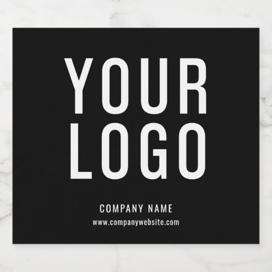 Logo für Werbeaktionen Schaumweinetikett (Einzelnes Label)