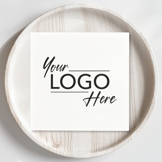 Logo für Werbeaktionen Serviette