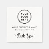 Logo für Werbeaktionen Serviette (Vorderseite)