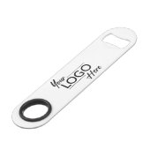 Logo für Werbeaktionen Speed Flaschenöffner (Vorderseite Schrägansicht)