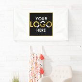 Logo für Werbebannerwerbung Weiß Banner (Insitu)