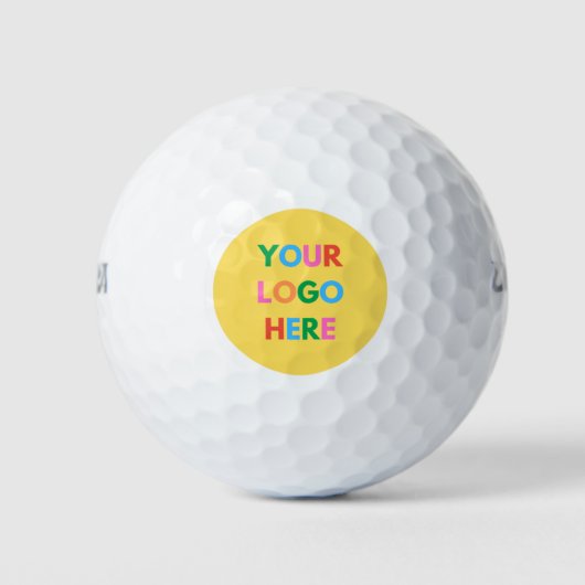 Logo für Werbefirmen mit einzigartigem Markenzeich Golfball (Vorderseite)