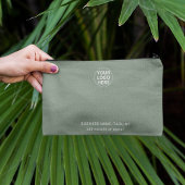 Logo für "Werbemarken" für "Grüne Unternehmen" Zubehörtasche