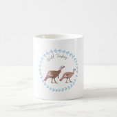 Logo für wild lebende türkische Vogelarten Kaffeetasse (Mittel)