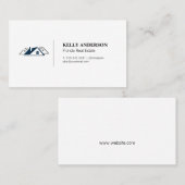 Logo für Wohnhäuser in Real Anwesen Visitenkarte (Vorne/Hinten)