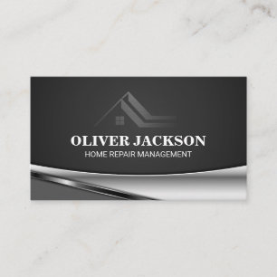 Logo für Wohnungen Modern stilvoll Visitenkarte