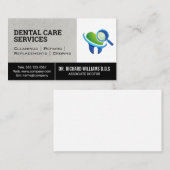 Logo für zahnärztliche Untersuchung | Stand Visitenkarte (Vorne/Hinten)