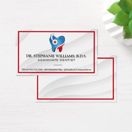 Logo für Zahnstocher | Zahnmedizin (Schreibtisch)