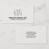 Logo für Zahnwerkzeuge Visitenkarte (Vorne/Hinten)