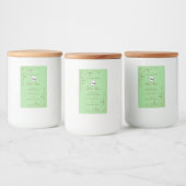 Logo für Ziergoldene Ecken-Produktmarken Lebensmitteletikett (Flaschen)