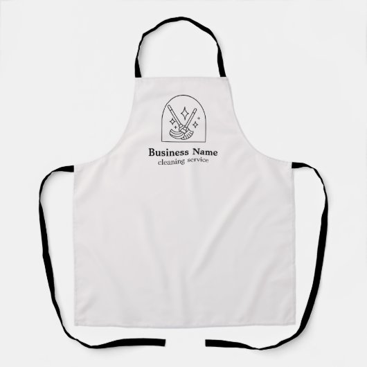 Logo für Zuhause-Dienstleistungen für die Minimali Schürze (Vorderseite)