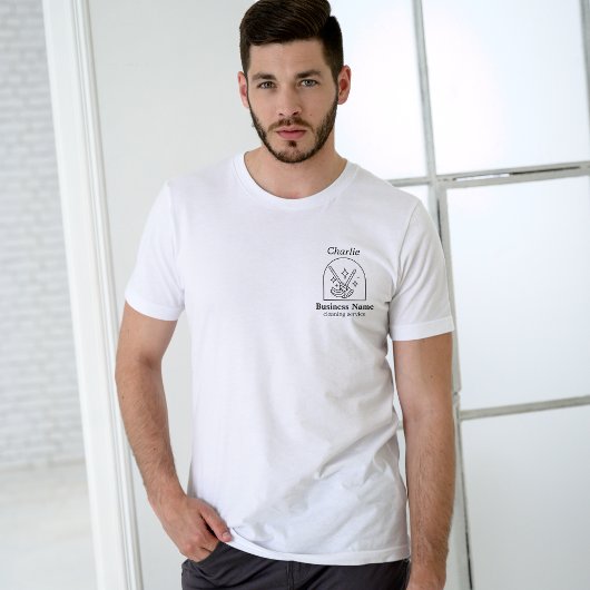 Logo für Zuhause-Dienstleistungen für die Minimali T-Shirt