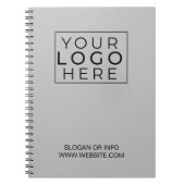 Logo-Geber für Unternehmen Notizblock (Vorderseite)