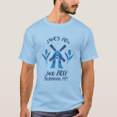 Logo-Geburtstag T - Shirt der Männer 70. (Vorderseite)