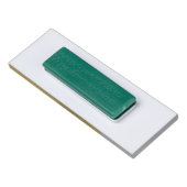 Logo-Gelb-Gelb-Modern-Minimalistisch-Magnet hinzuf Namenschild (Rückseite)