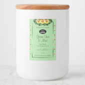 Logo "Gelbe Rosen-Juwelen" für die Beschriftung de Lebensmitteletikett (Vorderseite)