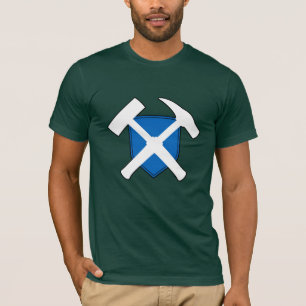 Logo Geologen-Hammer - Schottland-Version T-Shirt