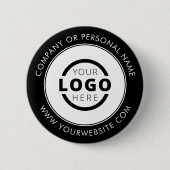 Logo-Geschäft für kundenspezifische Unternehmen Co Button (Vorderseite)