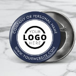 Logo-Geschäft für kundenspezifische Unternehmen Co Button<br><div class="desc">Erstellen Sie mit Ihrem Firmenlogo und Ihrer personalisierten Markenbotschaft oder Kontaktinformationen Ihr eigenes Button. Dies ist ein Werbegeschenkknopf für das Marketing Ihres Business auf Messen,  Konferenzen und anderen Firmenveranstaltungen. Sie können die Hintergrundfarbe leicht an Ihre Corporate Farben anpassen. Keine Mindestbestellmenge.</div>