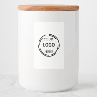 Logo Geschäft Moderne Minimal Designs Lebensmitteletikett