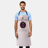 Logo-Geschäft Moderne Minimal-Unternehmen Schürze (Getragen)