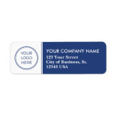 Logo-Geschäftsanschrift (Vorne)