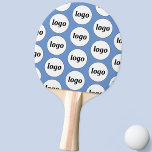 Logo-Geschäftsmodell Förderung Sky Blue Tischtennis Schläger<br><div class="desc">Einfaches Logo-Design zur Förderung der Markentreue und zur Förderung Ihres kleinen Unternehmens. Ersetzen Sie das Logo durch Ihr eigenes,  um es anzupassen. Nutzen Sie sie selbst,  für Sportsponsoring oder für Ihre Mitarbeiter,  Mitarbeiter,  Kunden und Kunden.</div>