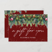 Logo-Geschenkgutschein (Vorne/Hinten)