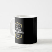 Logo-Geschenkideen für Football Team Manager Kaffeetasse (Vorderseite Links)