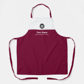 Logo-Gesellschaft für benutzerdefinierte Cherry Re Schürze (Vorderseite)