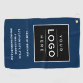 Logo-Gesellschaft für den Navy-Handel Golfhandtuch (Horizontal)