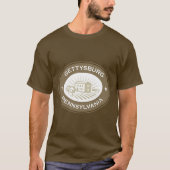 Logo Gettysburg Pennysylvania T-Shirt (Vorderseite)