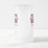 Logo-Glas-Tasse Lemon Inc. Mattglas Bierglas (Mittel)