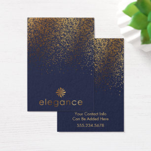 Logo Gold Confetti Midnight Earring Holder Display