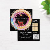 Logo Gold für den benutzerdefinierten Nagelhaar-QR (Schreibtisch)