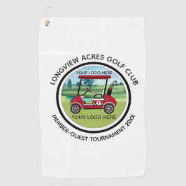 Logo Golf Club Liga Swag Turnier Golfhandtuch