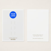 Logo-Graue mehrhaarige Accessoires hinzufügen (Vorne & Hinten)